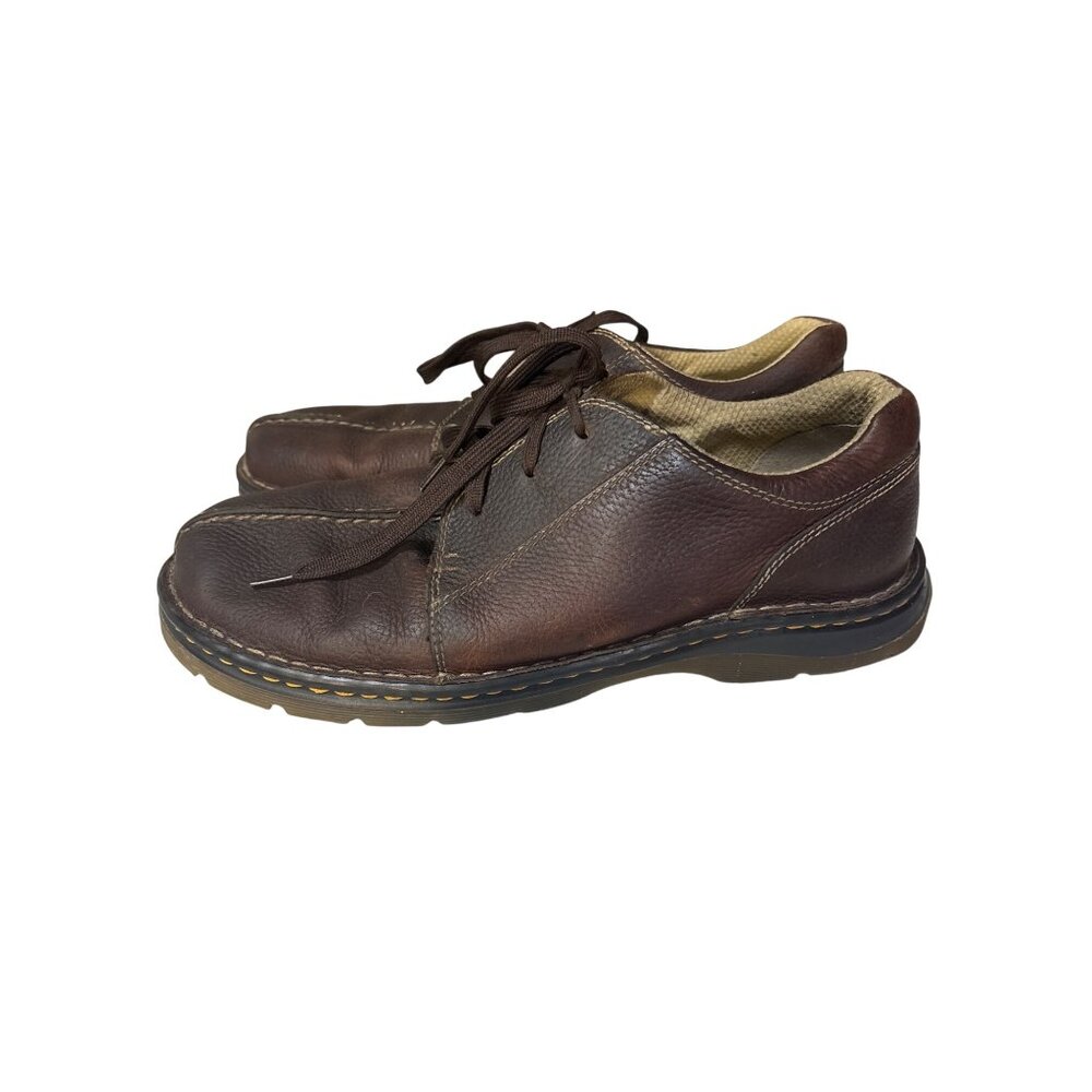 Dr. Martens‎ Boys Brown Leather Lace-Up Casual Shoes Size 12